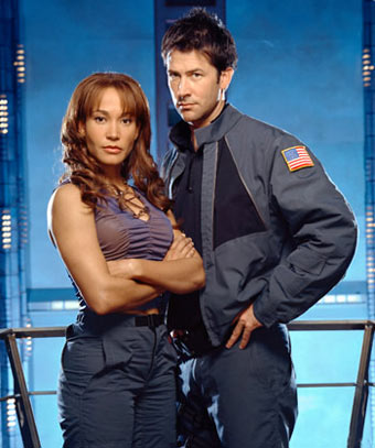 l'acteur joe flanigan et rachel luttrell