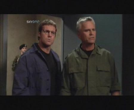 photo de michael shanks et richard dean anderson