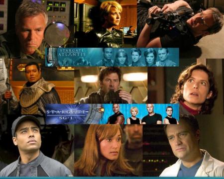 plusieurs photos de stargate sg1et stargate atlantis
