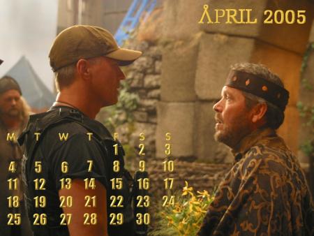 calendrier du mois d'avril