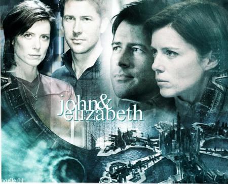 l'acteur joe flanigan et l'actrice torri higginson
